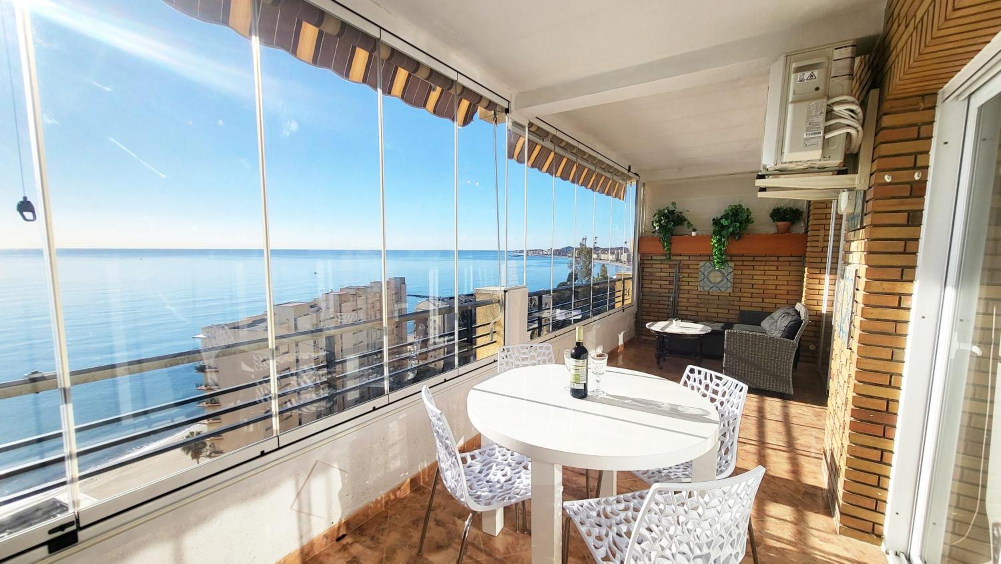 MAR y LUZ Front Sea Views Eco Apartment Fuengirola Exterior foto